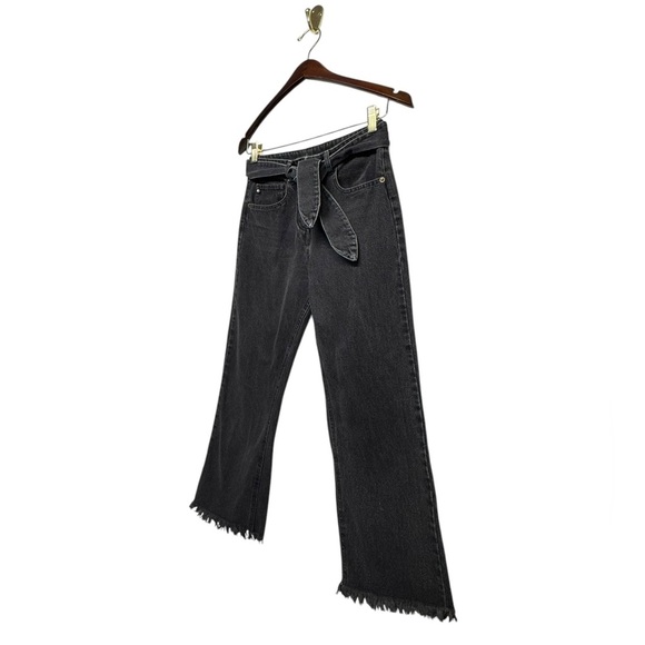 Nanushka Black Cropped Jeans - Picture 6 of 12